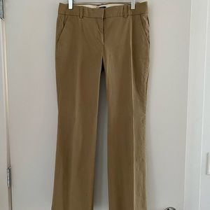 J Crew 6S City Fit dark khakis
